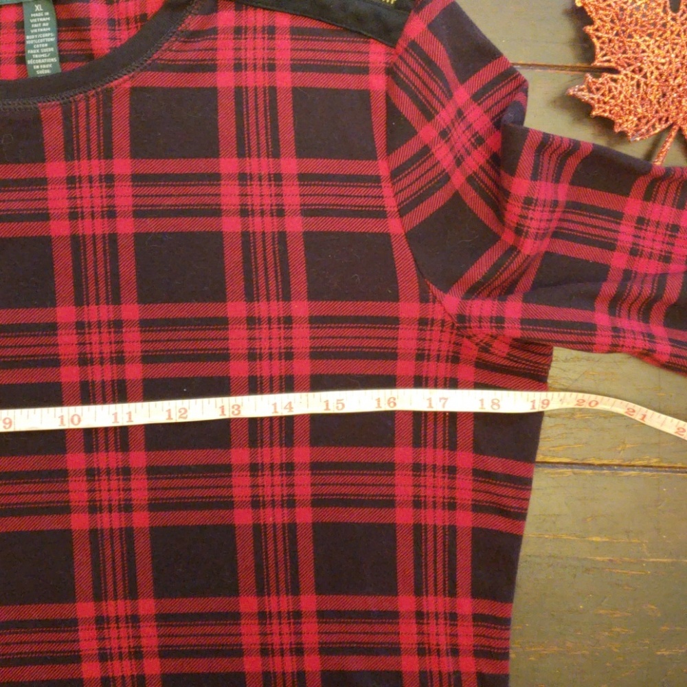 Ralph Lauren Jean's Co plaid long sleeve shirt - Picture 7 of 7